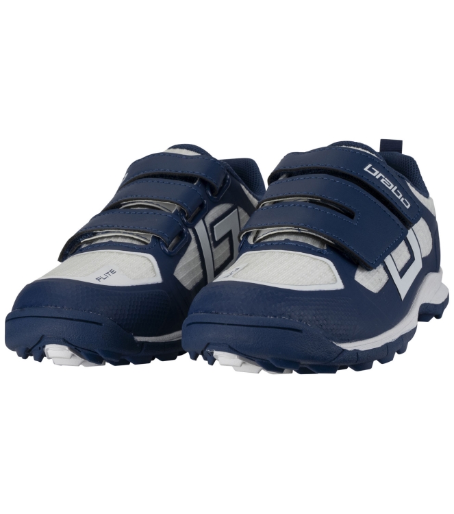 Brabo Brabo Shoe Force 010_white/navy 316.61013 010_White/Navy Brabo hockeyschoenen 316.61013 roze bij Leerentveldvrijetijd.nl