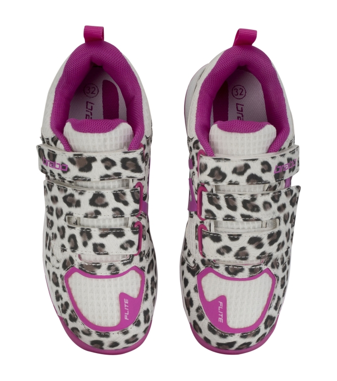 Brabo Brabo Shoe Force 040_leopard pink 316.61013 040_Leopard Pink Brabo hockeyschoenen 316.61013 donker groen bij Leerentveldvrijetijd.nl