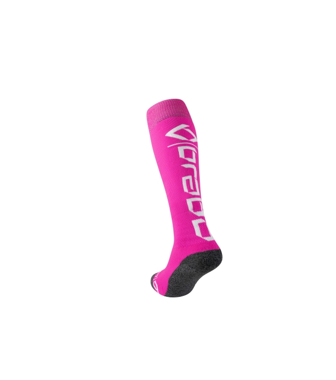 Brabo Brabo BC8780E Socks Brabo Logo 040_pink 318.08780 040_Pink Brabo hockeykleding 318.08780 ivoor bij Leerentveldvrijetijd.nl