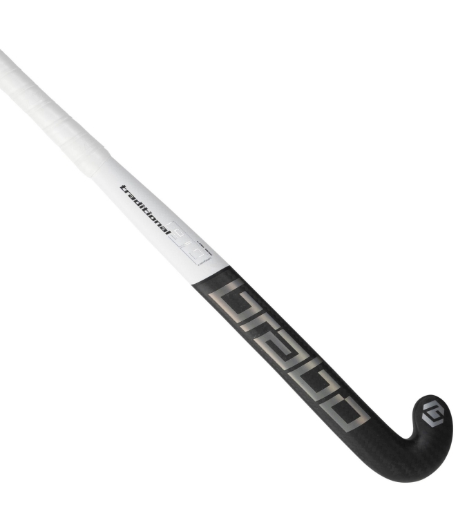 Brabo Brabo Traditional Carbon 90 LB 000_black/silver 315.61222 000_Black/Silver Brabo hockeysticks 315.61222 lichtblauw bij Leerentveldvrijetijd.nl
