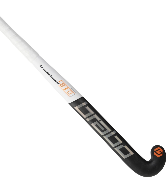 Brabo Brabo Traditional Carbon 80 LB 000_black/orange 315.61242 000_Black/Orange Brabo hockeysticks 315.61242 licht grijs bij Leerentveldvrijetijd.nl