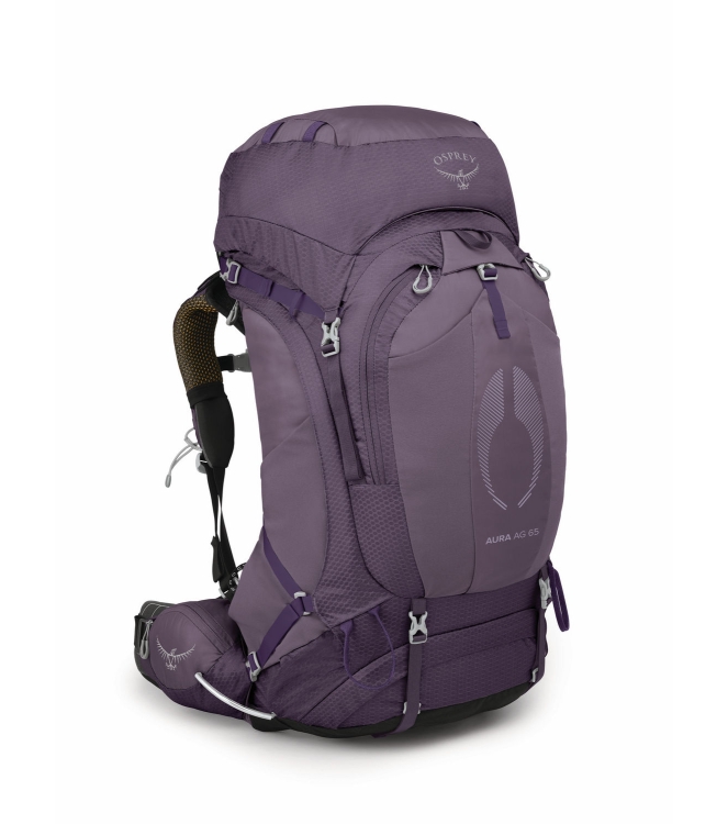 Osprey Osprey Aura 65 enchantment purple 1147 Enchantment Purple Osprey tassen 1147 blauw combinatie bij Leerentveldvrijetijd.nl