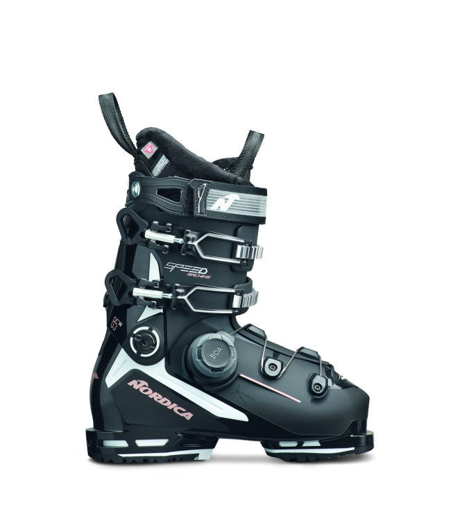 Nordica Nordica Speedmachine 3 85 W BOA (GW) 4a2_black/white/pink NB050Q2200 4A2_black/white/pink Nordica wintersport schoenen NB050Q2200 licht grijs bij Leerentveldvrijetijd.nl