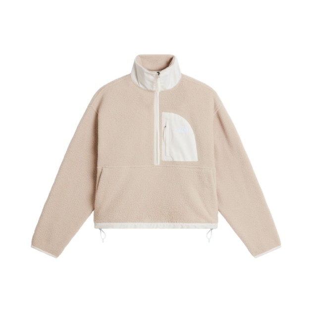 the-north-face W Yumiori Off Peak 1/2 Zip Jacket SN6 Timeless Taupe/ NF0A8EV0