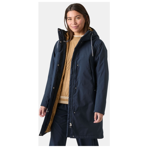 helly-hansen W Hvaler Ins Raincoat 597_Navy 54487