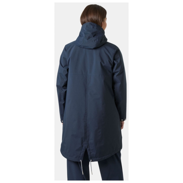 helly-hansen W Hvaler Ins Raincoat 597_Navy 54487