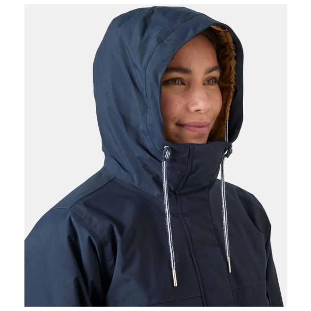 helly-hansen W Hvaler Ins Raincoat 597_Navy 54487