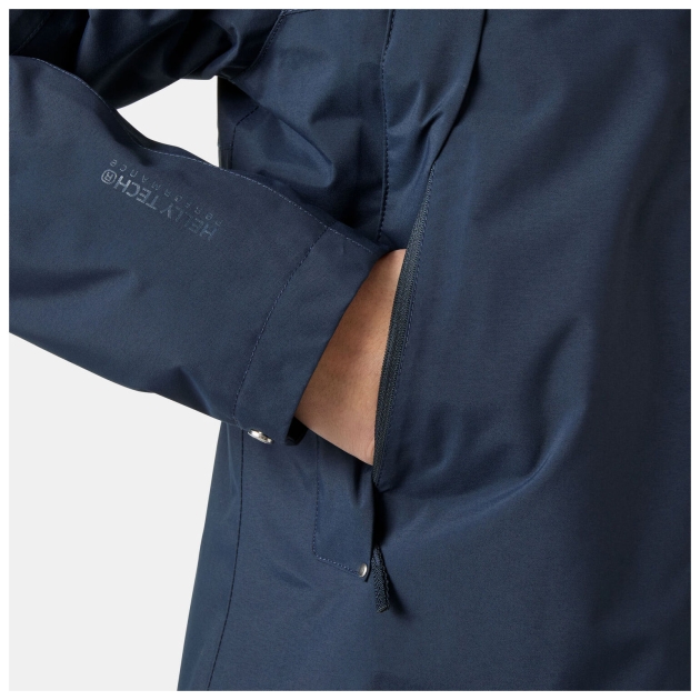 helly-hansen W Hvaler Ins Raincoat 597_Navy 54487