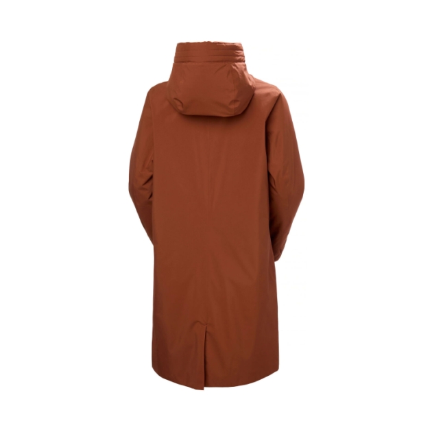 helly-hansen W Victoria Ins Rain Coat 301_Iron Oxide 53514