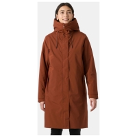 helly-hansen W Victoria Ins Rain Coat 301_Iron Oxide 53514