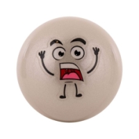 reece Emoticon Hockey Ball 2800_White-Black 889033