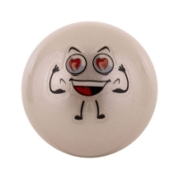reece Emoticon Hockey Ball 2800_White-Black 889033