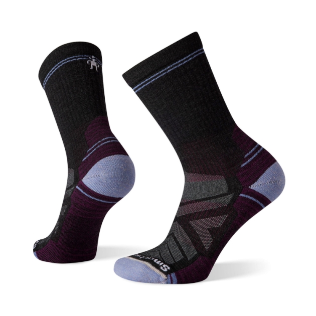 smartwool Women's Hike Light Cushion Crew Socks 0031_Charcoal SW001573