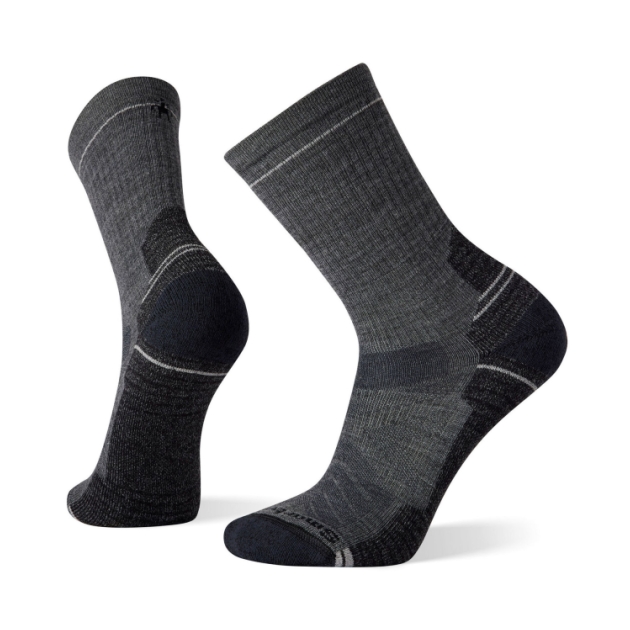 smartwool Hike Light Cushion Crew Socks 0521_Medium Gray SW001614