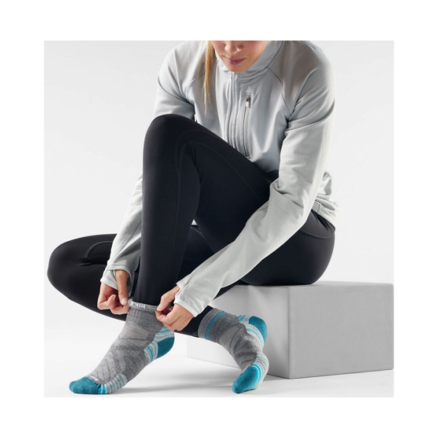 smartwool Women's Hike Targeted Cushion Ankle Sock 0521_Medium Gray SW002497