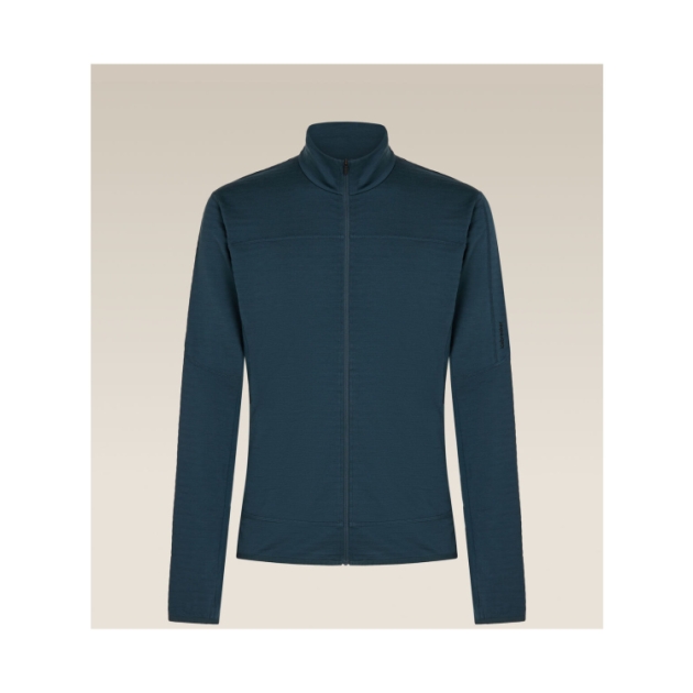 icebreaker Men Mer 300 RealFleece Descend LS Zip Z431_Abyss IB0A57QG