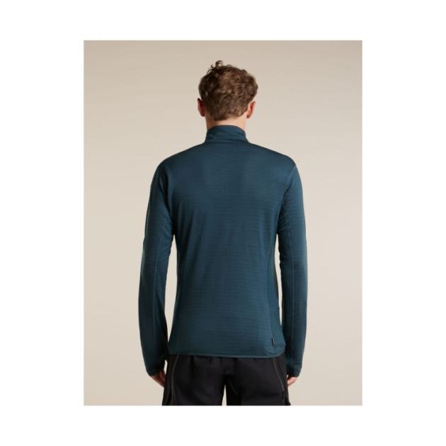 icebreaker Men Mer 300 RealFleece Descend LS Zip Z431_Abyss IB0A57QG