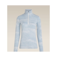 icebreaker Women M 260 Oasis Vertex LS HZ Chillwave 0NT1_Snow/Zinc Blue/J IB0A57JE