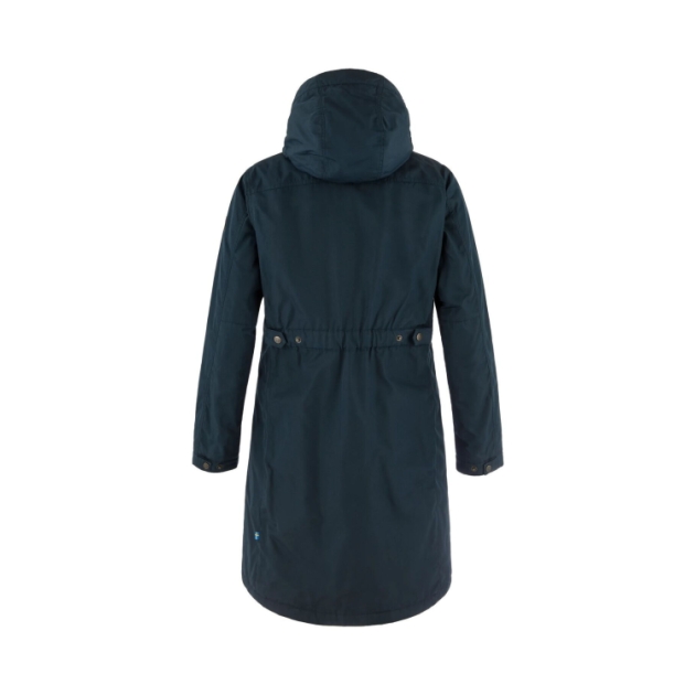 fjällräven Kiruna Hydratic Padded Parka W 555_Dark Navy F14500193