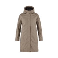 fjällräven Kiruna Hydratic Padded Parka W 244_Suede Brown F14500193