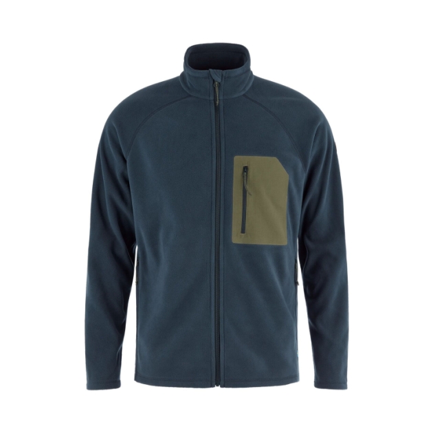 fjällräven Kaipak Fleece M 555-625_Dark Navy-Laurel Green F12600321