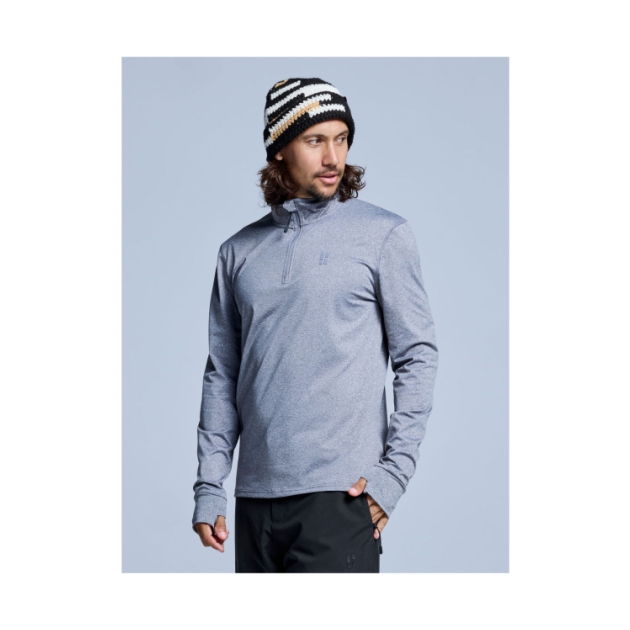 poederbaas Arctic pully Men 3.0 031_Grey Melange PB010960