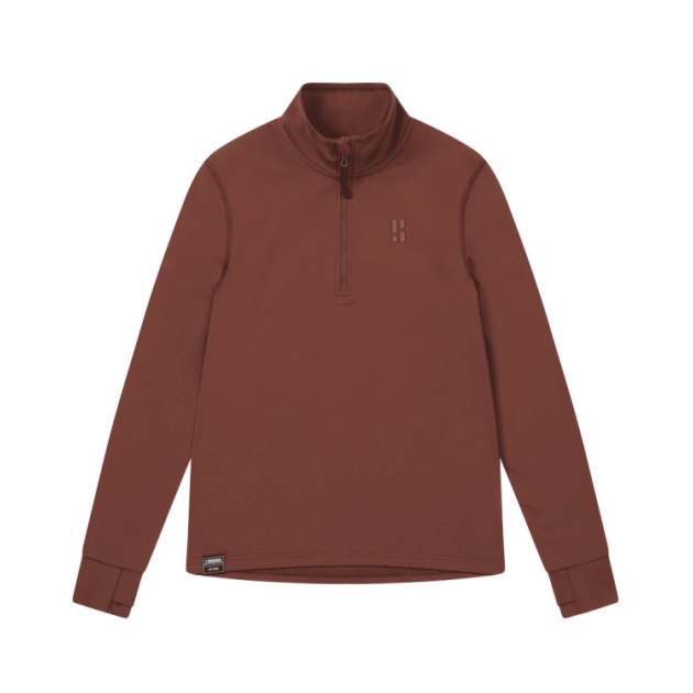 Poederbaas Arctic Pully Women 3.0 204_Chocolate PB010962