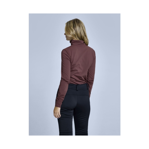Poederbaas Arctic Pully Women 3.0 204_Chocolate PB010962