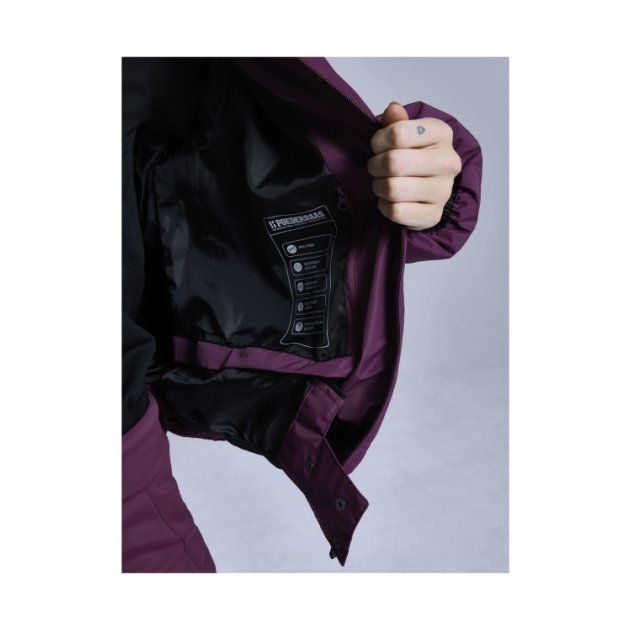 poederbaas Vorax Jacket Women 204_Chocolate PB260912