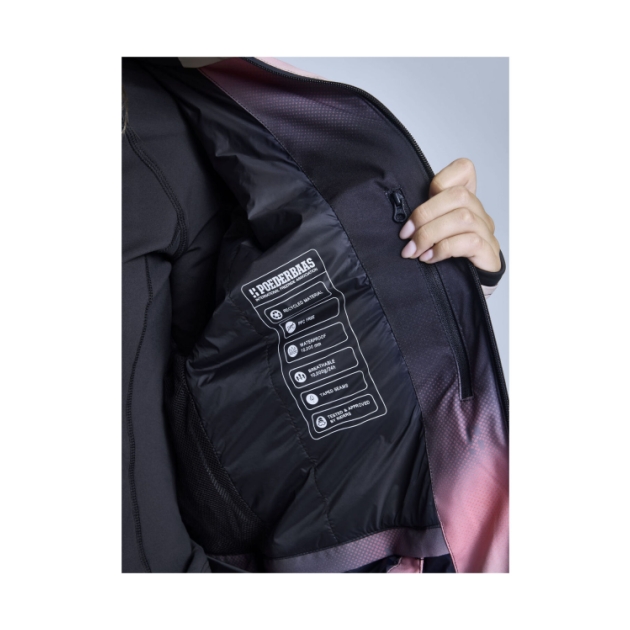 Poederbaas Jibba Cryo Park Jacket 608_Faded Chili PB260925