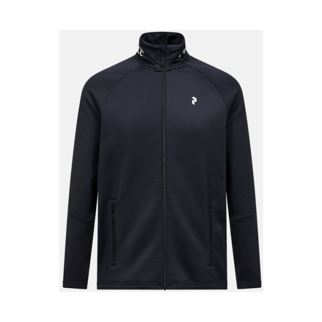 peak-performance M Rider Essentials Zip Jacket 050_Black/Black G80575