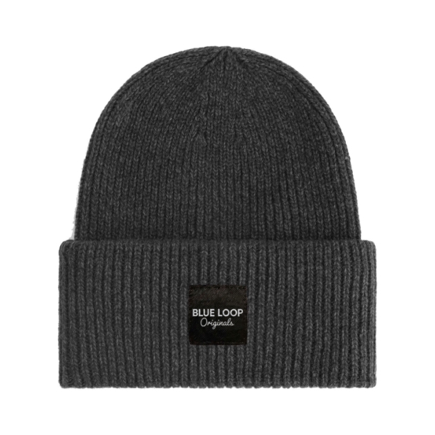 blue-loop-originals U Island Beanie B012_Anthracite U-IB021-26