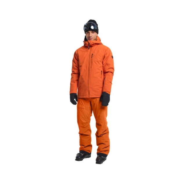 tenson Niseko Ski Pants Men 253_Dark orange 5018269