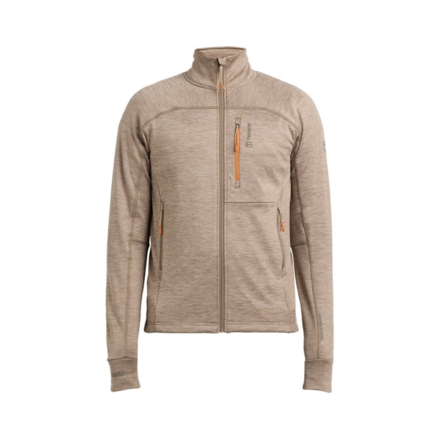 tenson Nyx Midlayer Zip Men 748_Brown 5018522