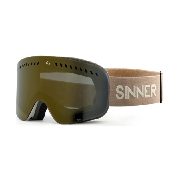 Sinner Pine  Double Full Gold Mirror Matte Light Grey SIGO-185-21-09