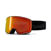 Sinner Snowghost Ii S Double Sintrast Trans+ Matte Black SIGO-210-10-HC58