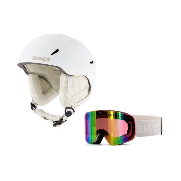 Sinner Combi Pack (Crest+Pine) Matte White SIDP-140-30