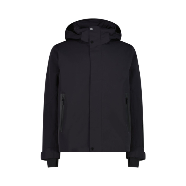CMP Man Jacket Zip Hood U901_Nero 36W0017