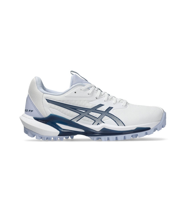 Asics Asics Field Speed FF 2 white/independence blue 1112A056_101 White/Independence Blue Asics hockeyschoenen 1112A056_101 antraciet bij Leerentveldvrijetijd.nl