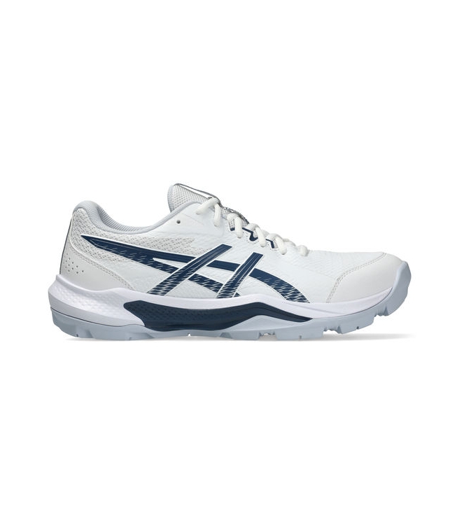 Asics Asics Gel Peake 3 white/independence blue 1113A057_108 White/Independence Blue Asics hockeyschoenen 1113A057_108 antraciet bij Leerentveldvrijetijd.nl