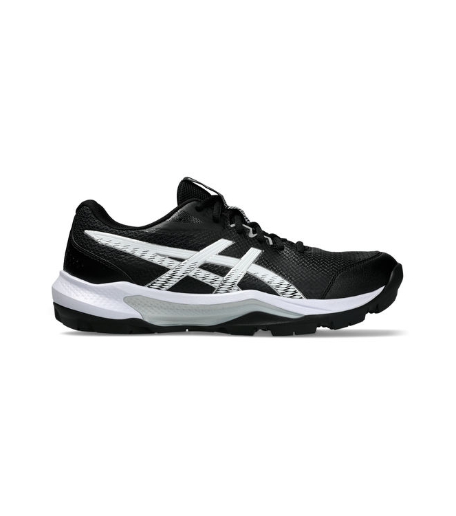 Asics Asics Gel Peake 3 black/white 1113A057_001 Black/White Asics hockeyschoenen 1113A057_001 licht grijs bij Leerentveldvrijetijd.nl
