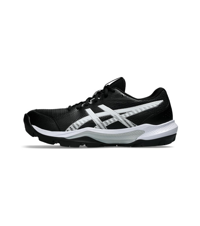 Asics Asics Gel Peake 3 black/white 1113A057_001 Black/White Asics hockeyschoenen 1113A057_001 licht grijs bij Leerentveldvrijetijd.nl