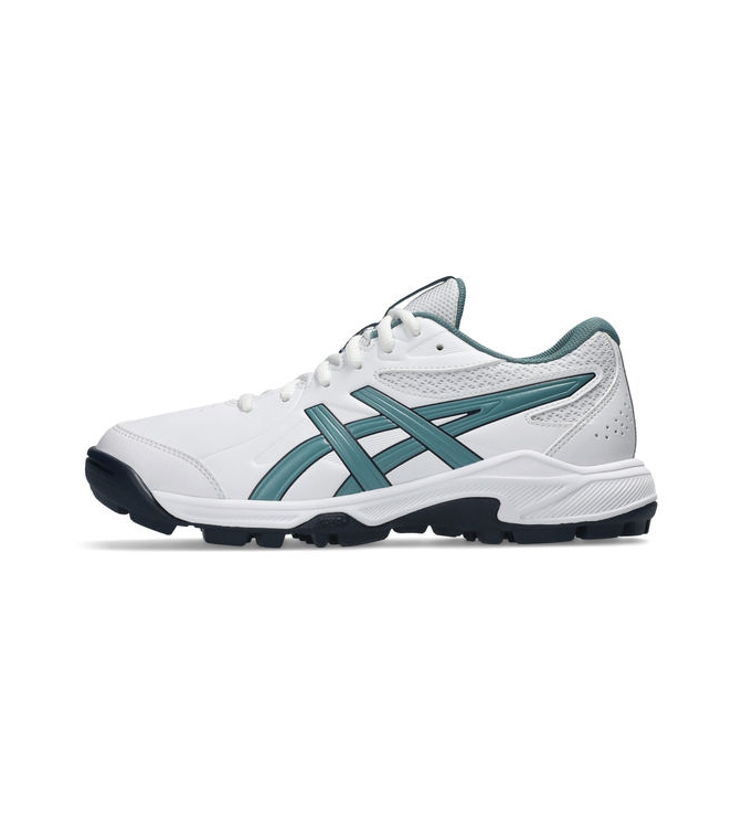 Asics Asics Gel Peake 3 GS white/foggy teal 1114A026_105 White/Foggy Teal Asics hockeyschoenen 1114A026_105 roze bij Leerentveldvrijetijd.nl