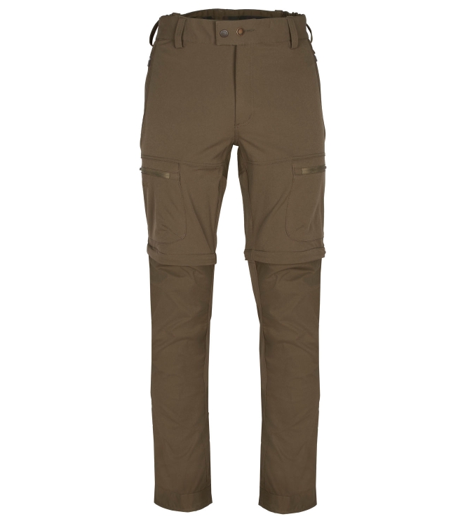 Pinewood Pinewood Finnveden Hybrid Zip-Off TRS-C 713_h.olive 1-53060 713_H.Olive Pinewood broeken 1-53060 blauw bij Leerentveldvrijetijd.nl