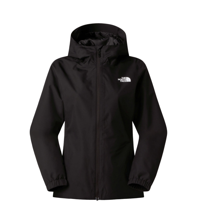 The North Face The North Face W Quest Jacket jk3 tnf black NF0A8G12 JK3 Tnf Black The North Face jassen NF0A8G12 licht grijs bij Leerentveldvrijetijd.nl