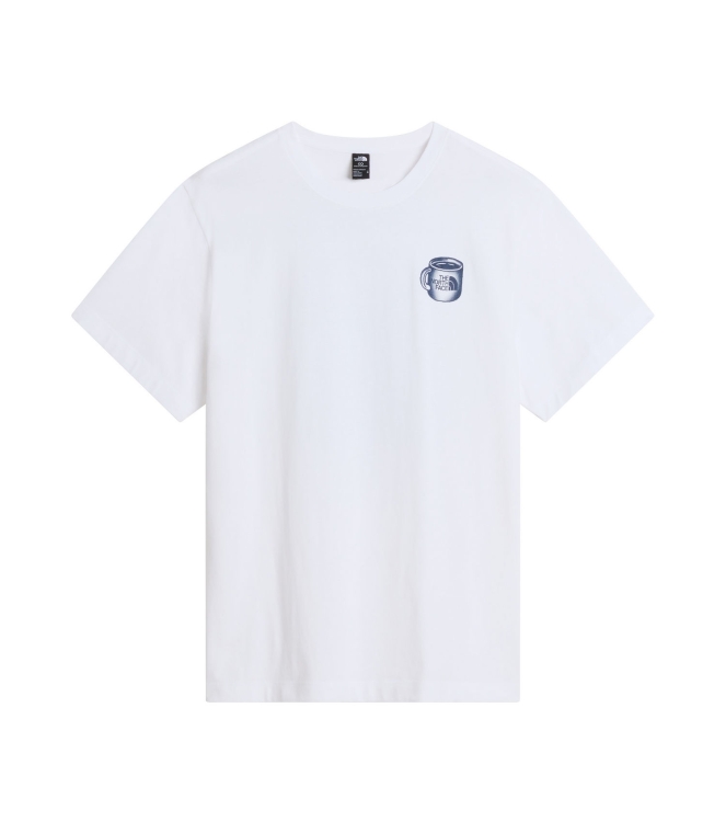 The North Face The North Face U Basecamp Barista Rlx Ss Tee Graphic ybo tnf white/summi NF0A8JAA YBO Tnf White/Summi The North Face fleeces en truien NF0A8JAA roze bij Leerentveldvrijetijd.nl