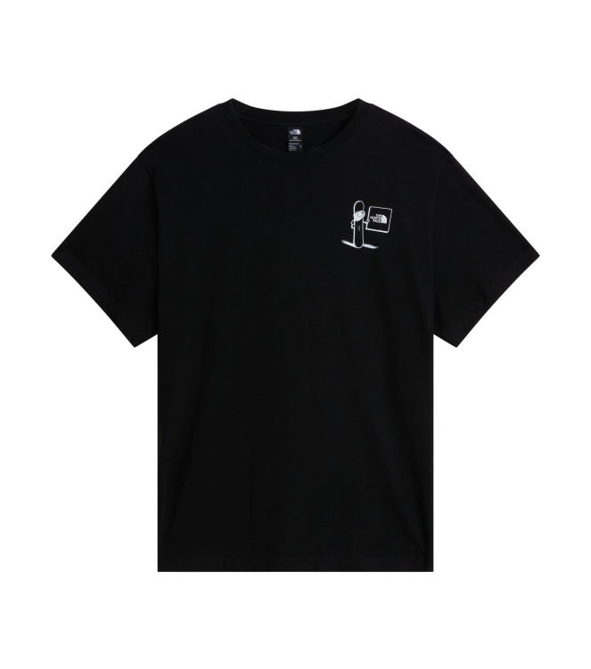 The North Face The North Face U Opposites Attract Rlx Ss Tee Graphic jk3 tnf black NF0A8JAN JK3 Tnf Black The North Face fleeces en truien NF0A8JAN licht grijs bij Leerentveldvrijetijd.nl