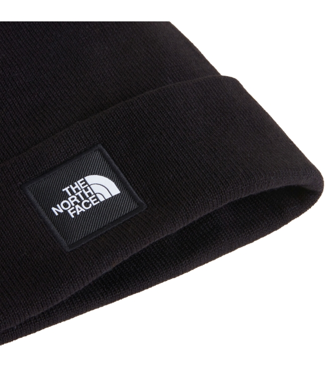 The North Face The North Face Dock Worker Recycled Beanie jk3 tnf black NF0A8HMG JK3 Tnf Black The North Face wintersportkleding NF0A8HMG licht grijs bij Leerentveldvrijetijd.nl