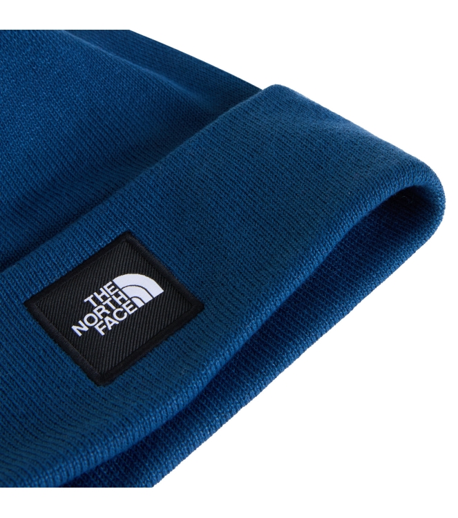The North Face The North Face Dock Worker Recycled Beanie hdc shady blue NF0A8HMG HDC Shady Blue The North Face wintersportkleding NF0A8HMG antraciet bij Leerentveldvrijetijd.nl