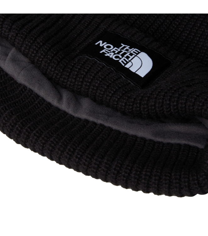 The North Face The North Face Salty Lined Beanie jk3 tnf black NF0A8CGZ JK3 Tnf Black The North Face wintersportkleding NF0A8CGZ licht grijs bij Leerentveldvrijetijd.nl